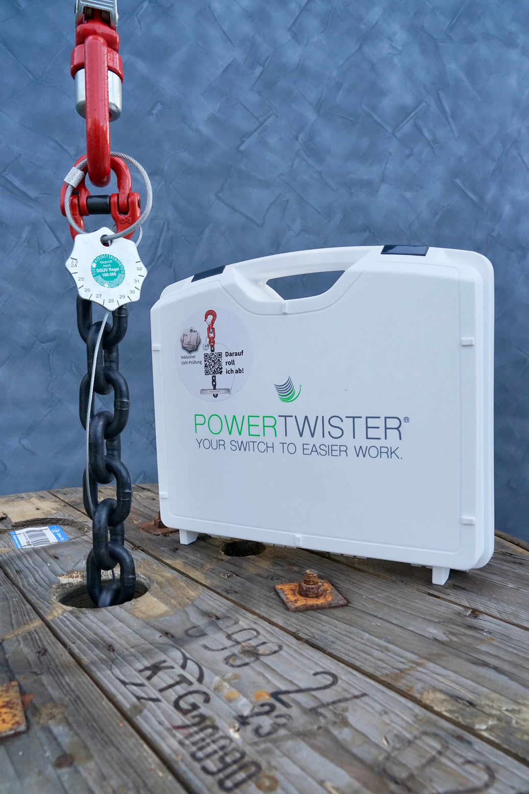 POWERTWISTER® im Einsatz bei Skyworker Montageservice: Mehr Effizienz beim Abtrommeln von Kabeltrommeln
